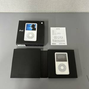 ☆未使用品 iPod A1136 60GB 第5世代 Apple アップル ポータブルプレーヤー 保証書/箱付(中古品/現状品/保管品)☆