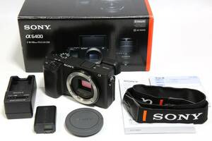 ■SONY　α6400　ILCE-6400　購入：2022.04　ショット数：764　☆使用少々！　☆極・美品！