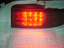 SONAR　S14　シルビア　社外　テールレンズ　LED　右　小傷あり　割れ無し　ジャンク品扱い　D1　ドリフト　スペアパーツ　スモーク_画像3