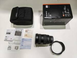 【美品】ソニー SONY FE 24-70mm F2.8 GM II SEL2470GM2　Gシリーズ　スタジオ使用のみ　カメラレンズ