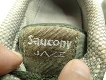 全国送料無料 サッカニー SAUCONY ジャズ JAZZ メンズ カーキーグリーン色 キャンバス素材 ランニング スニーカーシューズ 靴 26cm(US8)_画像3