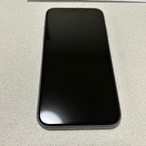 1円〜 SIMフリー iPhone11 パープル 64GB 判定○ 送料無料 バッテリー79%