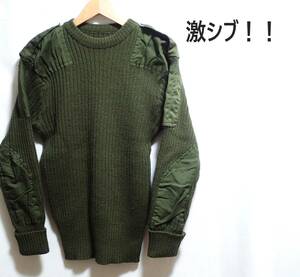 ☆激シブ！！　☆ミリタリー　☆コマンドセーター　☆アーミーセーター　☆軍物　☆戦闘服　☆肩章　☆カーキ　☆オールド　 