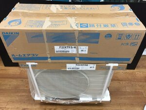 【引取限定】【店舗受取】【未使用品】DAIKIN(ダイキン) ルームエアコン 本体 F22XTES-W5・室外機 R22XES5 セット品