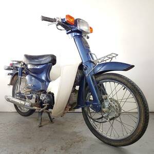 【HONDA SuperCub50 CUSTOM FI スーパーカブ50 カスタム AA01】始動確認済 書類付 インジェクション セル付 ４速 原付【埼玉/熊谷】P067