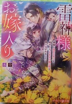 11月発行『雷神様にお嫁入り　～神様と溺甘子育てを始めたら、千年分の極上愛を降り注がれました～』　　木登/マーマレード文庫_画像1