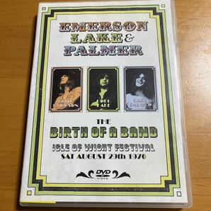 EMERSON LAKE &PALMER THE BIRTH OF BAND ISLE OF WIGHT FESTIVAL SAT AUGUST 29th 1970 DVDの画像1