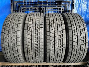 O3692　送料無料☆深溝スタッドレス　DUNLOP WINTER MAXX SJ8　225/60R17 99Q　4本価格　2018年製