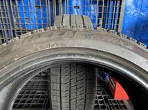 ネ3736　送料無料☆深溝スタッドレス　BRIDGESTONE ブリヂストン BLIZZAK VRX2　225/45R19 92Q　2本価格　2018年製_画像6