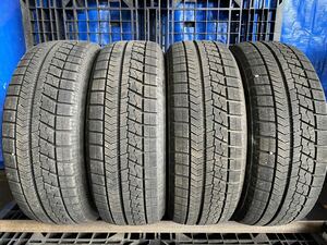 I3737　送料無料☆深溝スタッドレス　BRIDGESTONE ブリヂストン BLIZZAK VRX　205/60R16 92Q　4本価格　2018年製　