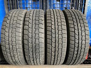 O3755　送料無料☆深溝スタッドレス　DUNLOP WINTER MAXX WM02　175/70R14 84Q　4本価格　3本2018年製/1本2019年製