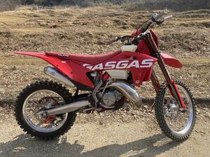 GASGAS MC125 MY21 クロカン仕様　ktm exc sx xc te tc ec ハスクバーナ　beta rr 前後サス.ピストンリングOH済　付属品.エアサスポンプ付