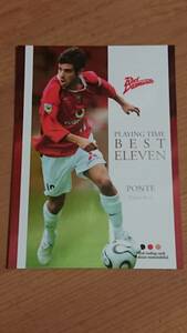 ポンテ 2006 Jカード 浦和レッズ Playing Time Best Eleven TB8