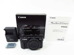 s3167k [送料950円]【ジャンク・動作OK】 キヤノン Canon Power Shot G7X MarkⅡ デジタルカメラ [099-000100]