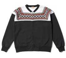 雪柄スウェット ホワイツビル ZIP SWEAT L_画像1