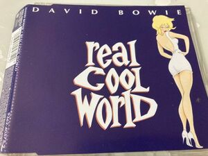 レア【CDシングル・CDS】92年 全英53位「Real Cool World」David Bowie（デビット・ボウイ）