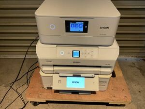 まとめ売り　EPSON EP-808AW EP710A EP-879AW 3台エプソン カラリオ 複合機エプソン カラープリンター インクジェットプリンター 