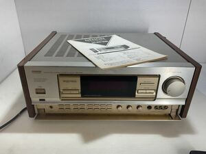 DENON AVC-3030G AVアンプ ジャンク 説明書付き　現状品　部品取り　アンプ オーディオ機器