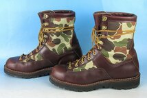 MFF15513 Danner×WAREHOUSE ダナー×ウエアハウス #33419 CAMO LIGHT カモライト ブーツ USA製 9EE_画像5