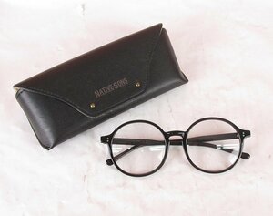 YO16374 NATIVE SONS＆ JULIUS TART OPTICAL ネイティブサンズ＆ジュリアスタートオプティカル 眼鏡 メガネ ブラック