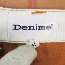 LYP17838 Denime ドゥニーム ベイカーパンツ オレンジ系 M_画像6