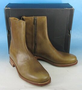 FF15516 VIBERG ヴァイバーグ Herald Boot ヘラルド ブーツ サイドジップ 2030 7（E） 未使用