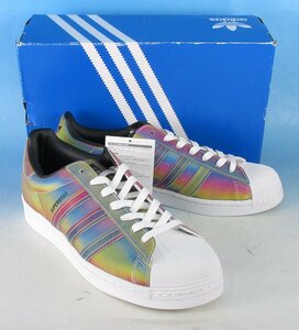 YF15521 adidas アディダス スーパースター レインボーイリディセント 50周年 マルチカラー FX7779 スニーカー US 9 1/2 /27.5cm 未使用