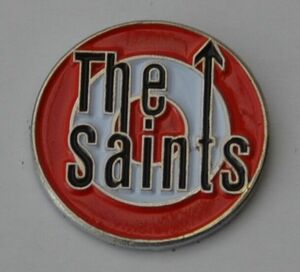 ★送料無料★The Saints Target ターゲット エナメル ピン バッジ バッチ