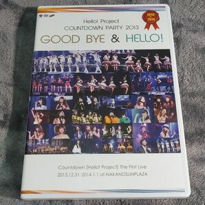 DVD 3枚組 Hello!Project COUNTDOWN PARTY 2013 GOOD BYE&HELLO!モーニング娘。