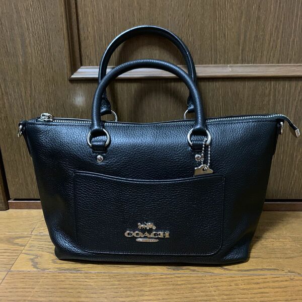 COACH ハンドバッグ ショルダーバッグ ブラック