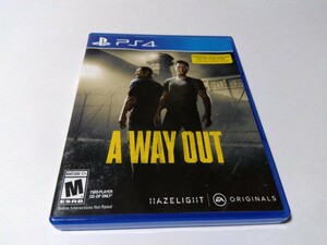 PS4 A Way Out 輸入版 北米 海外 ア ウェイ アウト