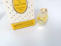 【美品】Christian Dior クリスチャンディオール DOLCE VITA ドルチェヴィータ ミニ香水含む 計2点/オードゥドルチェヴィータ/EDT/LNE51-6_画像10
