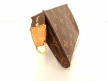 LOUIS VUITTON ルイヴィトン モノグラムライン ポシェット トワレット15 M47546 ポーチ/約11×15×1.5cm/小物入れ/04KO010703_画像4