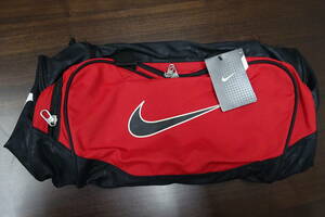 未使用 Nike ナイキ ボストンバッグ レッド 赤 ブラック 黒 BA3234 カラー682