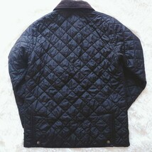 人気サイズL トラディショナルウェザーウェア キルティング ジャケット コート ブラック 黒 ウール メンズ 40 Traditional Weather Wear_画像5