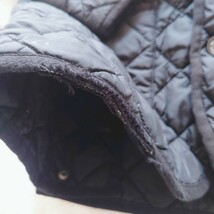 人気サイズL トラディショナルウェザーウェア キルティング ジャケット コート ブラック 黒 ウール メンズ 40 Traditional Weather Wear_画像10