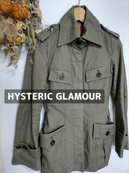 HYSTERIC GLAMOUR 90s ヒステリックグラマー military ジャケット コート