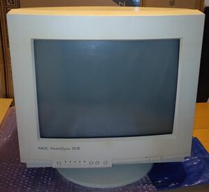 NEC CRT ブラウン管 ディスプレイ MultiSync 15II PC-KM153R2 15インチPC9800シリーズ他対応