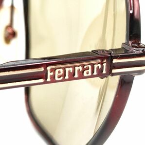 フェラーリ FERRARI F22 968 サングラス ボルドー系 65□15 140 ユニセックス レンズ：H5.0 W6.2 度無しの画像7