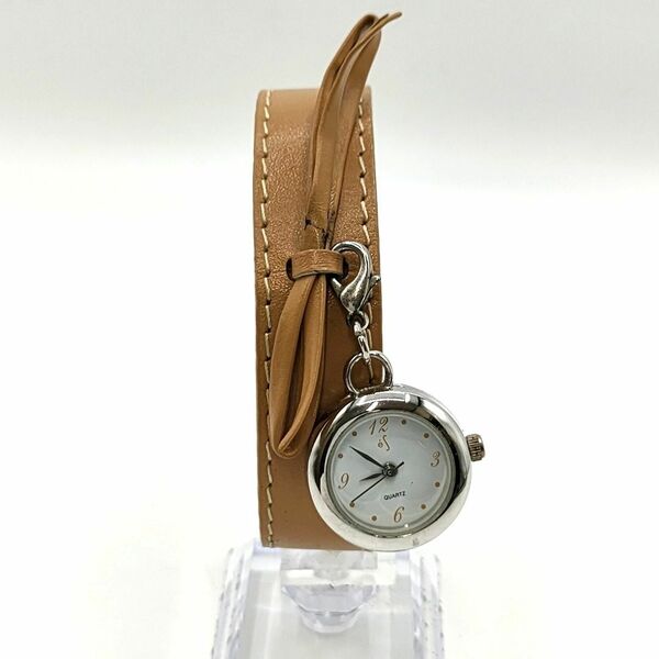 【電池切れ】ブレスウォッチ　バングルウォッチ　クォーツ　腕時計　ケース幅：1.9