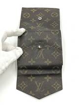 LOUIS VUITTON　ルイヴィトン　モノグラム ポルトモネ ビエ カルト クレディ 二つ折り財布 Wホック PVC M61652　シリアル：881AN_画像5