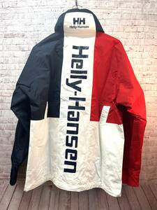 HELLY HANSEN ヘリーハンセン　Formula Vertical Jacket HH11961　トリコロール　ナイロンジャケット　Lサイズ　アウトドア