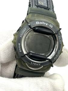 【電池切れ】CASIO　カシオ　BABY-G ベビーG 腕時計 BG-395 クオーツ デジタル ラウンド ブラック　時計幅：3.9　