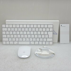 【中古Aランク】★送料無料★ Apple Magic Keyboard 日本語マジックキーボード A1644 マジックマウス2 A1657 セット 中古 092