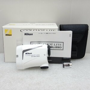 【1円開始】Nikon ニコン COOLSHOT LITE STABILIZED レーザー距離計 中古 【ジャンク】008