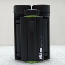 Nikon ニコン 10x25 STABILIZED グリーン 防振 双眼鏡 軽量 コンパクト 【中古】 043_画像6