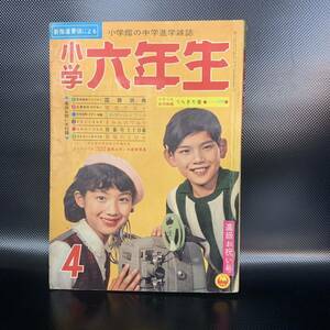 小学六年生 昭和36年 1961年4月号 進級お祝い号 背番号110番 幸福のとびら 小学館 ■B017