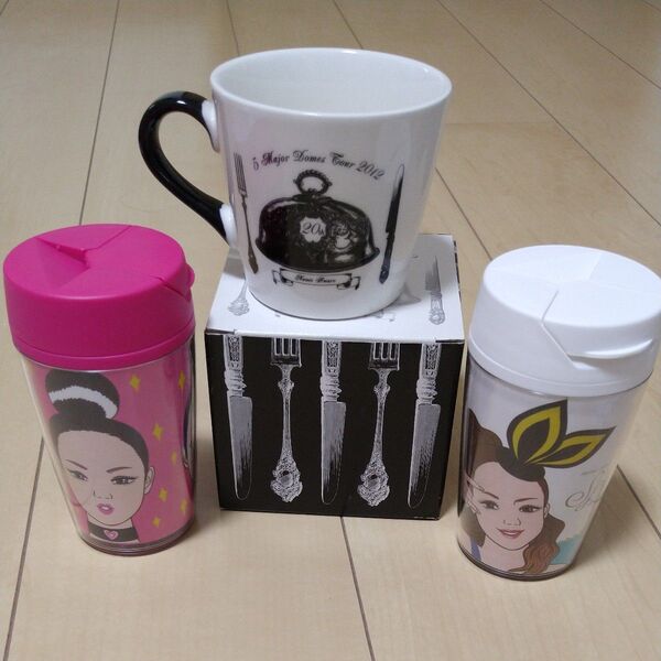 安室奈美恵 マグカップ タンブラー 3個セット