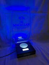 非売品 マッカラン LEDディスプレイ ボトル スタンド MACALLAN 18年 インテリア_画像2