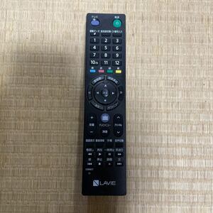 動作確認済み【NEC】◆RC-1530◆ PCリモコン ブラックカラー テレビリモコン 中古